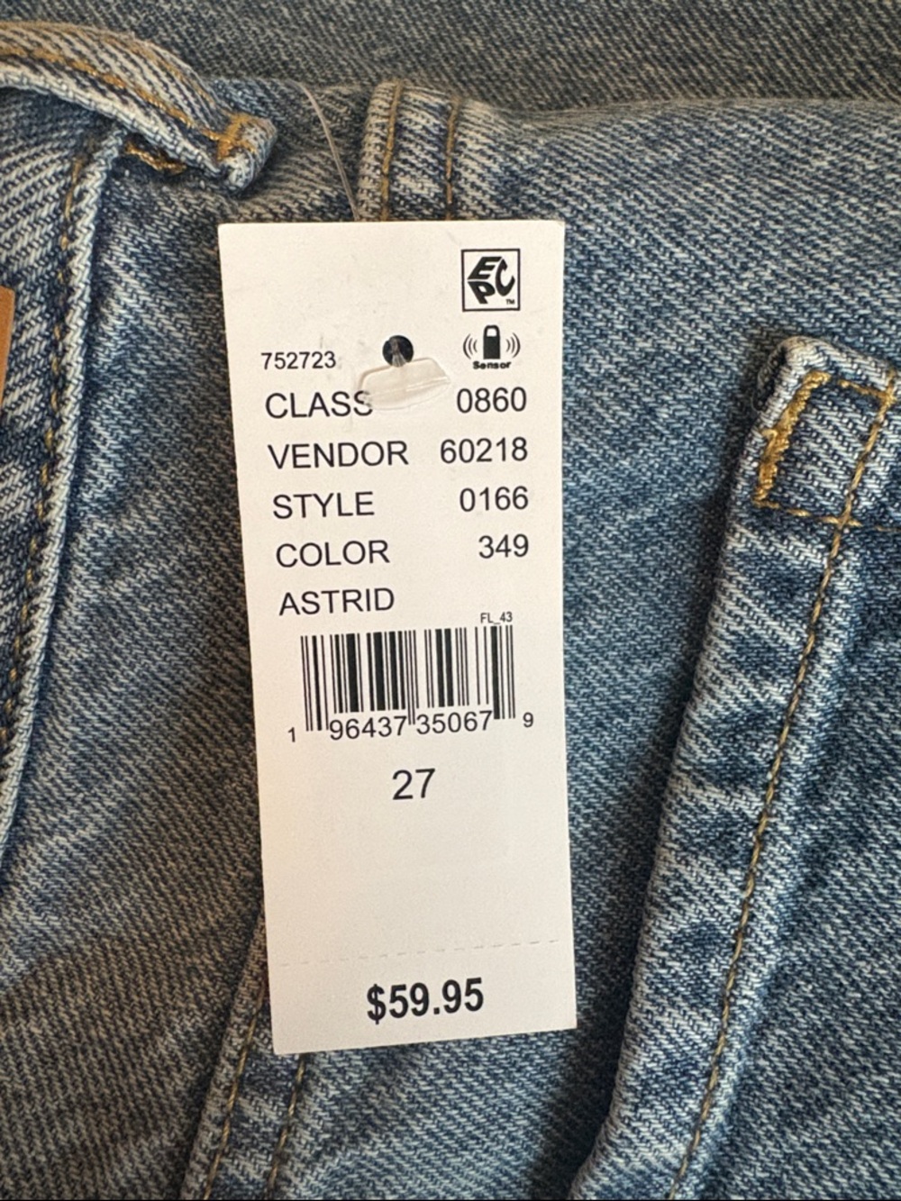 PacSun Casey Low Rise Baggy Wide Leg Jeans- Astrid - Picture 8 of 8